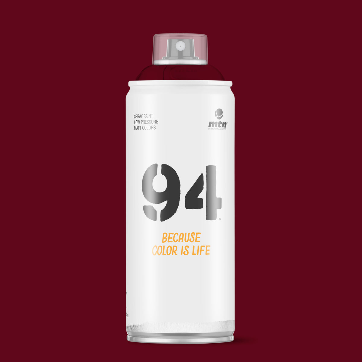 MTN 94 Matt Spray Paint 400ml RV-3004 Bordeaux Red