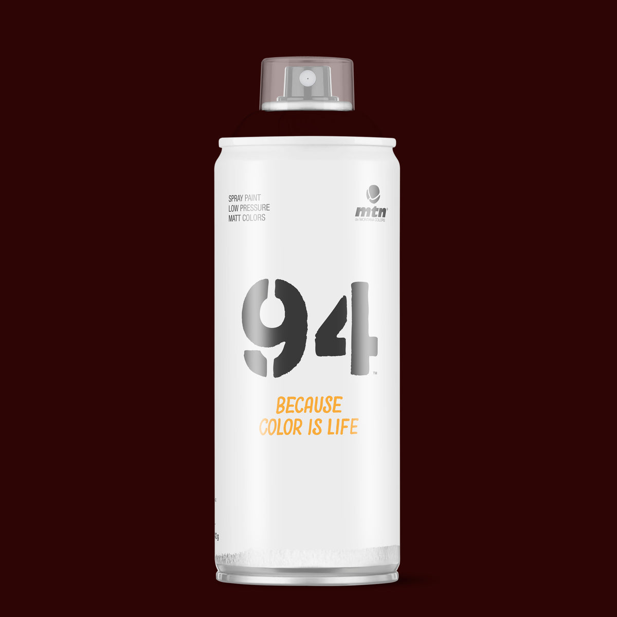 MTN 94 Matt Spray Paint 400ml RV-77 Night Red
