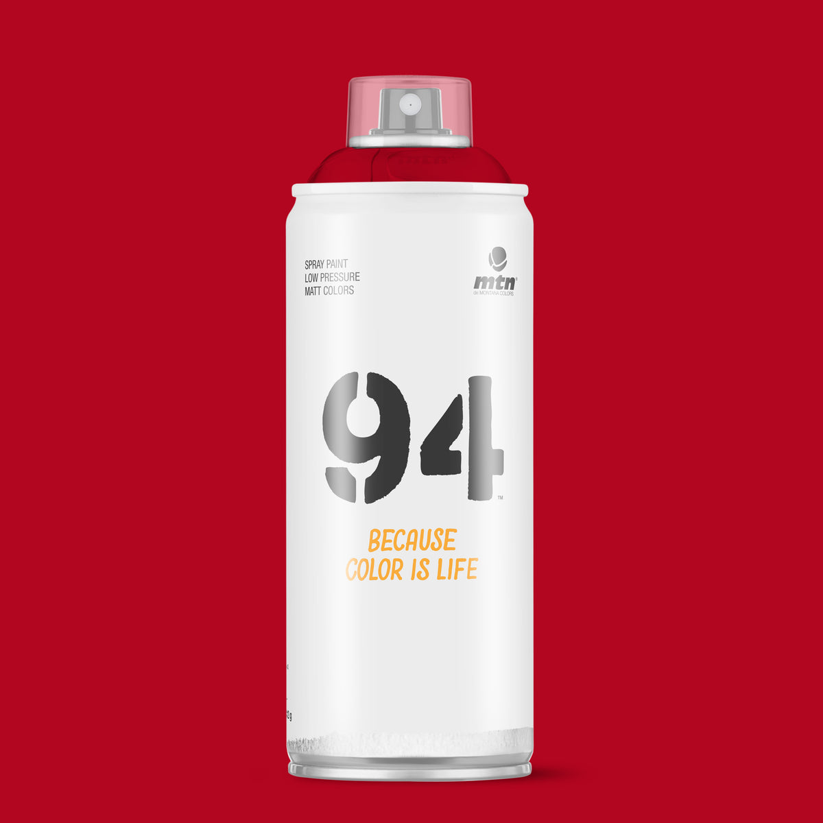 MTN 94 Matt Spray Paint 400ml RV-3001 Vivid Red