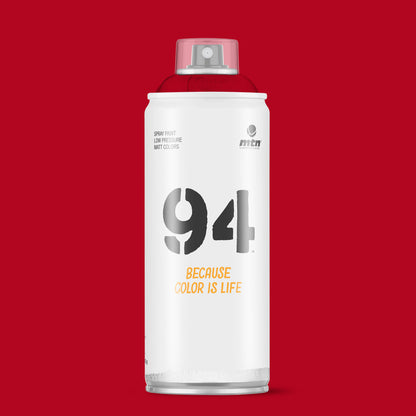 MTN 94 Matt Spray Paint 400ml RV-3001 Vivid Red