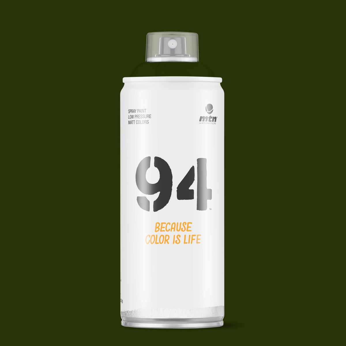 MTN 94 Matt Spray Paint 400ml RV-132 Borneo Green