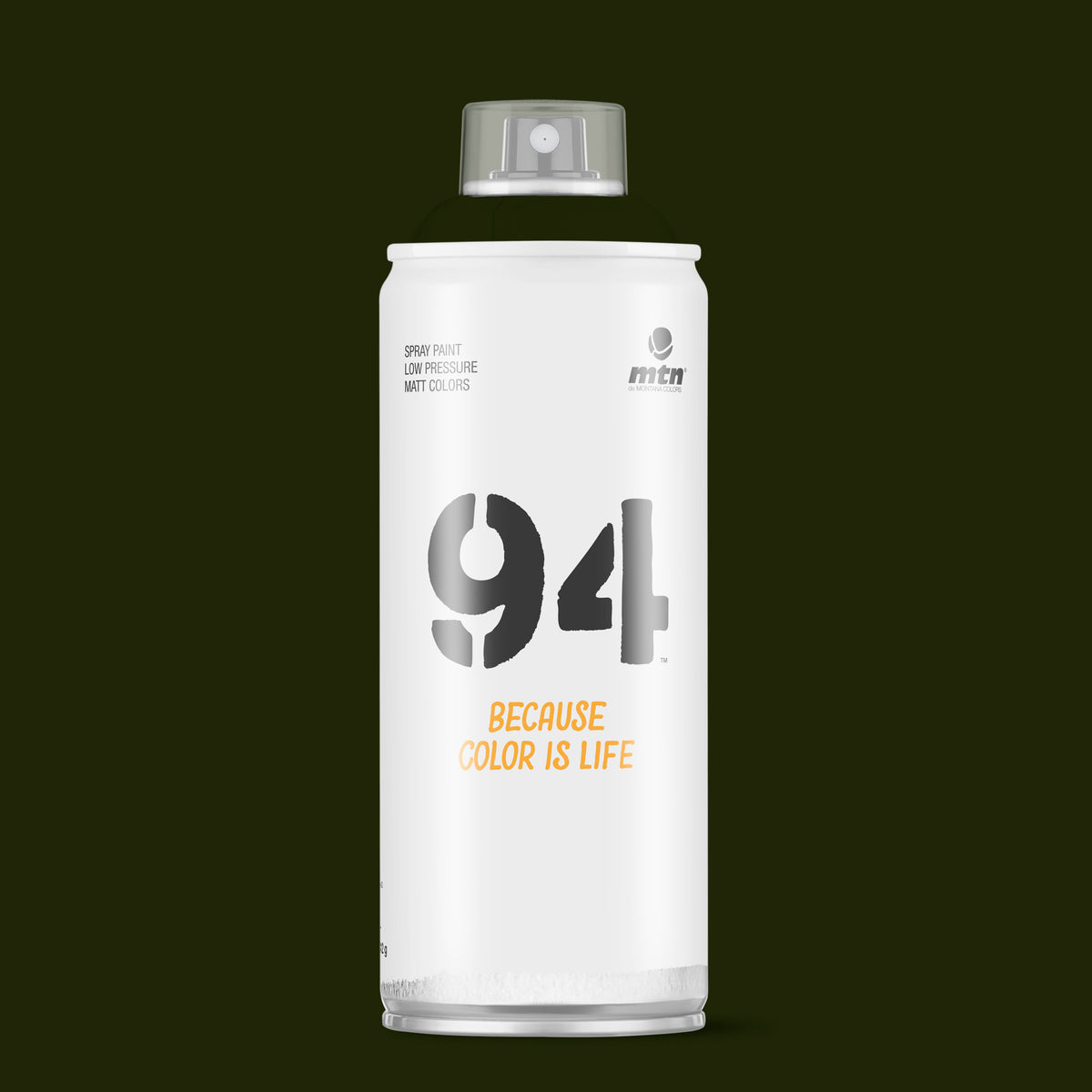 MTN 94 Matt Spray Paint 400ml RV-133 Dharma Green