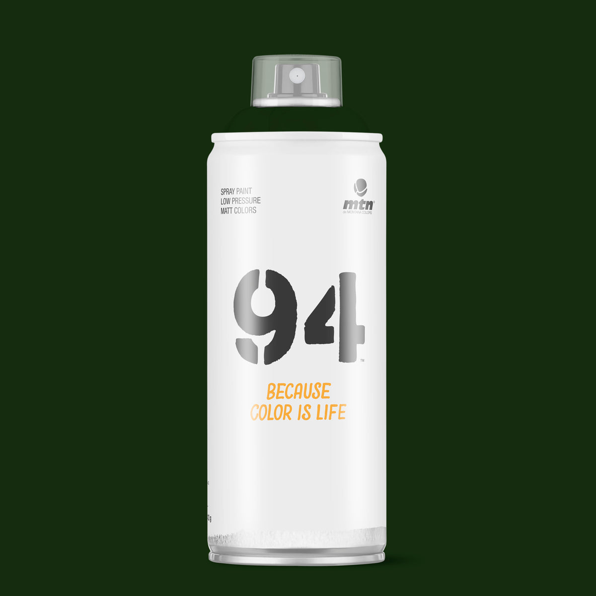 MTN 94 Matt Spray Paint 400ml RV-127 Era Green