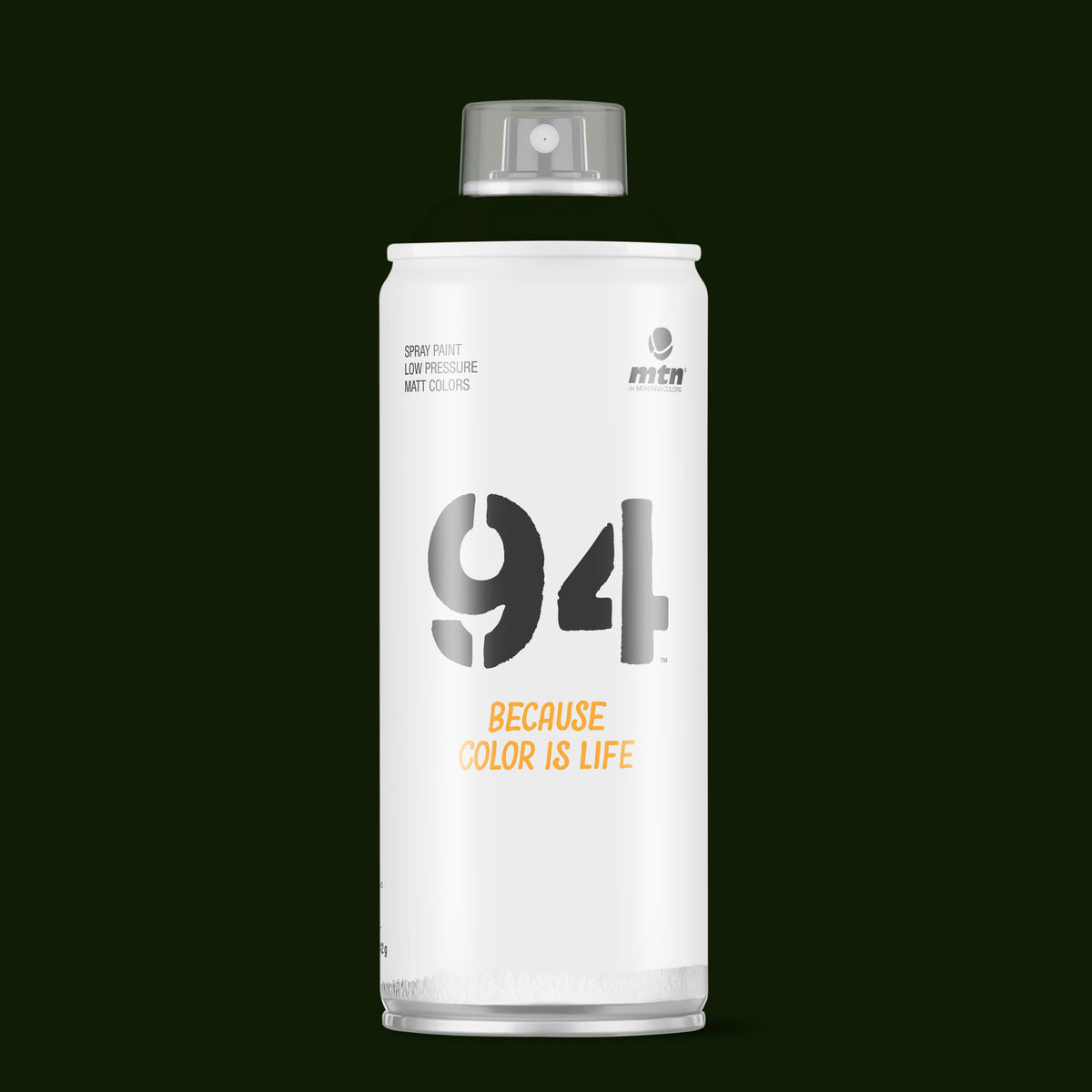 MTN 94 Matt Spray Paint 400ml RV-134 Infinite Green