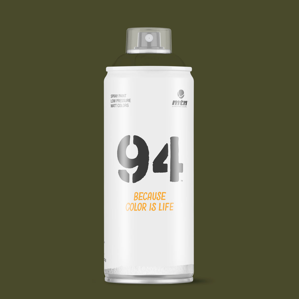 MTN 94 Matt Spray Paint 400ml RV-181 Labyrinth Green
