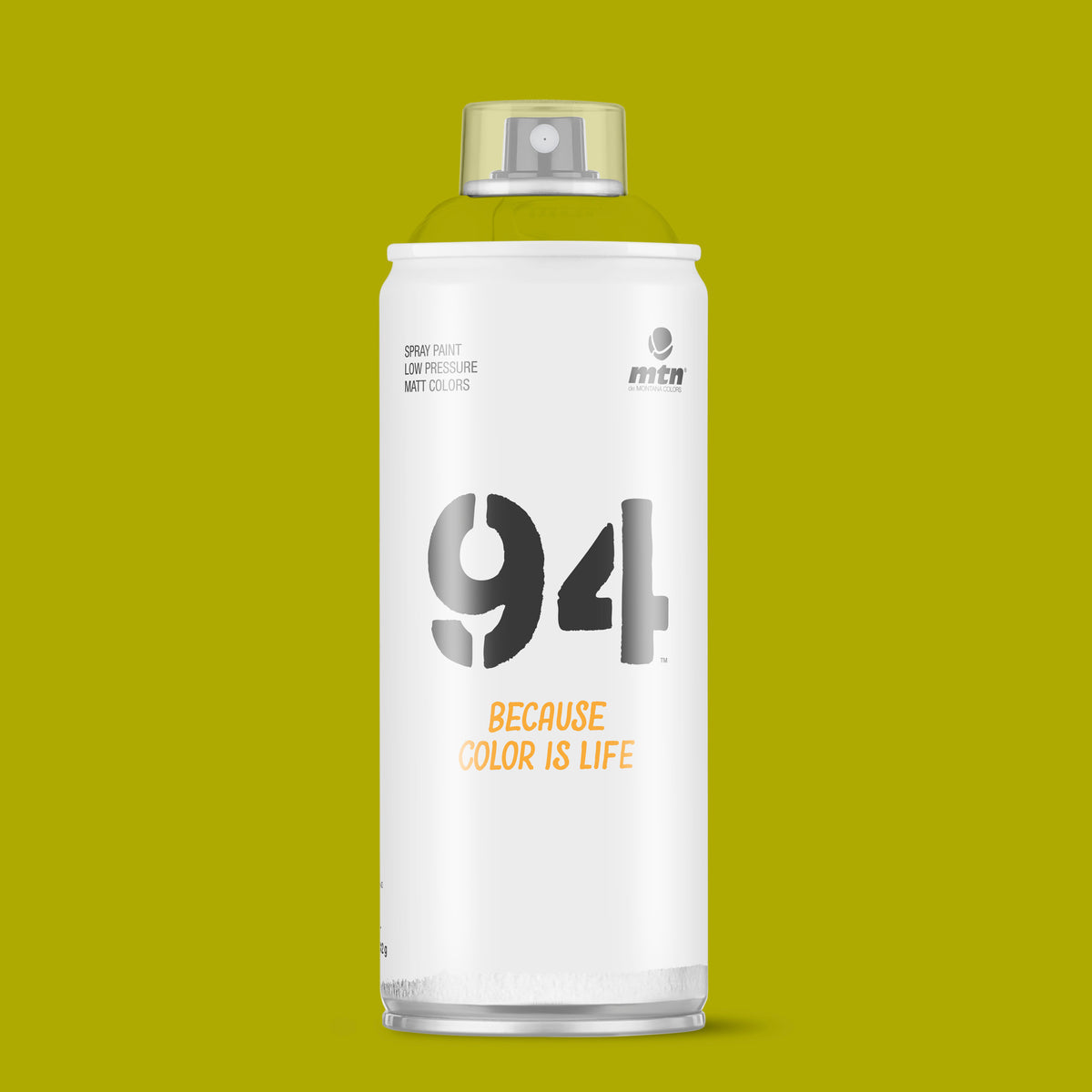 MTN 94 Matt Spray Paint 400ml RV-129 Oregano Green