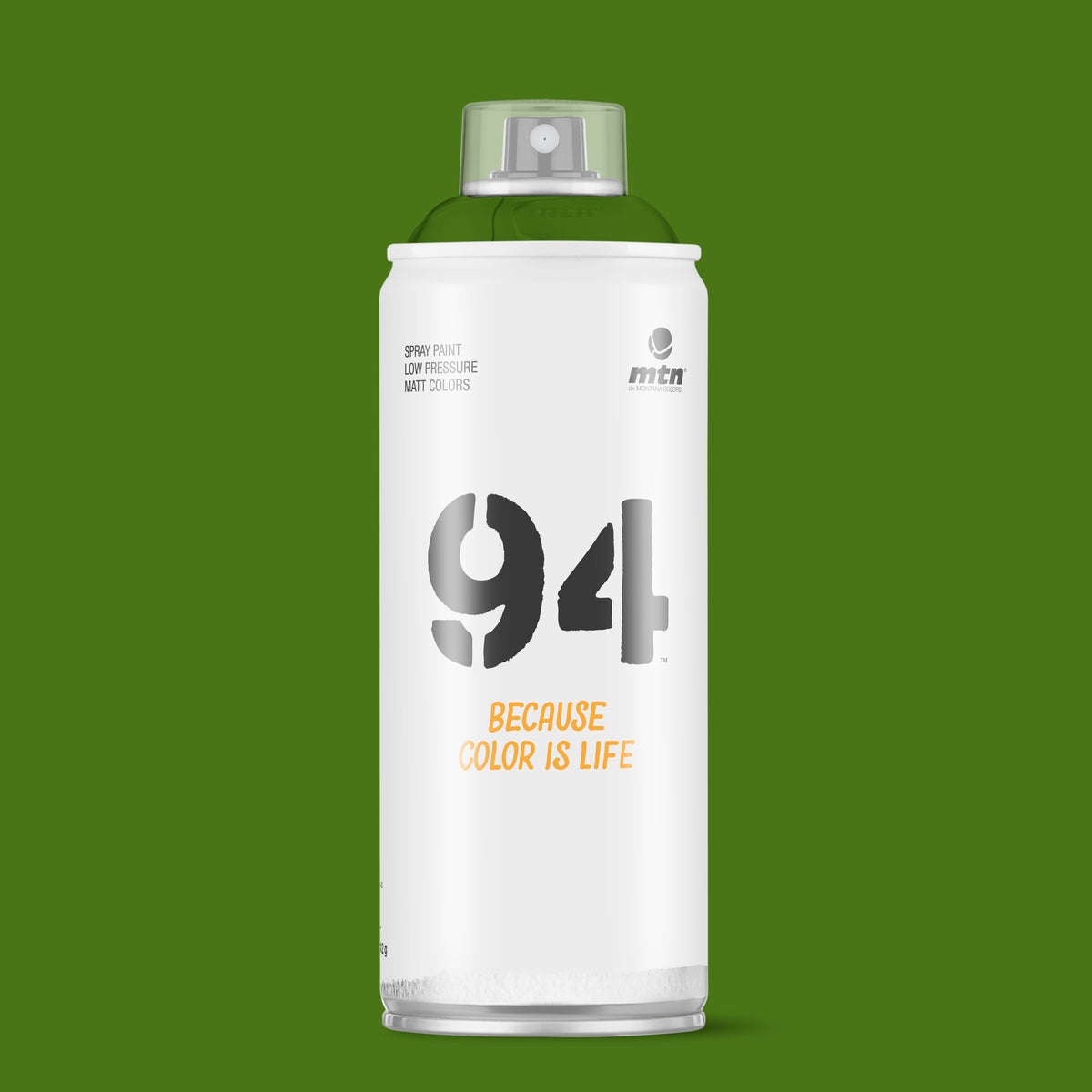MTN 94 Matt Spray Paint 400ml RV-6018 Valley Green