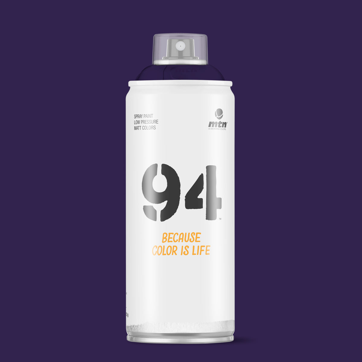 MTN 94 Matt Spray Paint 400ml RV-175 Electra Violet