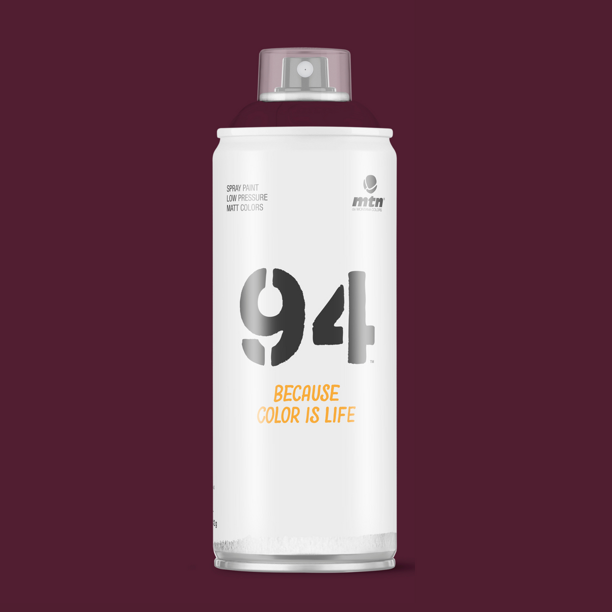 MTN 94 Matt Spray Paint 400ml RV-91 Pandora Red