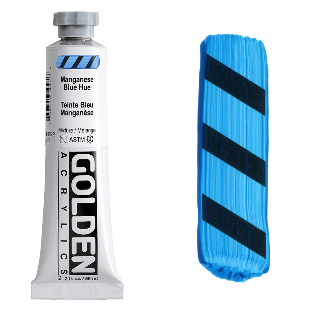 GOLDEN Heavy Body Acrylic 59ml S1 Manganese Blue Hue