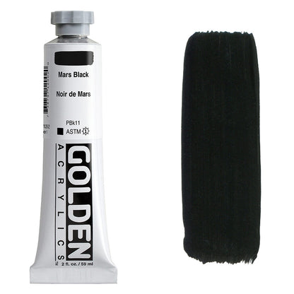 GOLDEN Heavy Body Acrylic 59ml S1 Mars Black