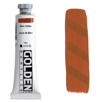 GOLDEN Heavy Body Acrylic 59ml S1 Mars Yellow