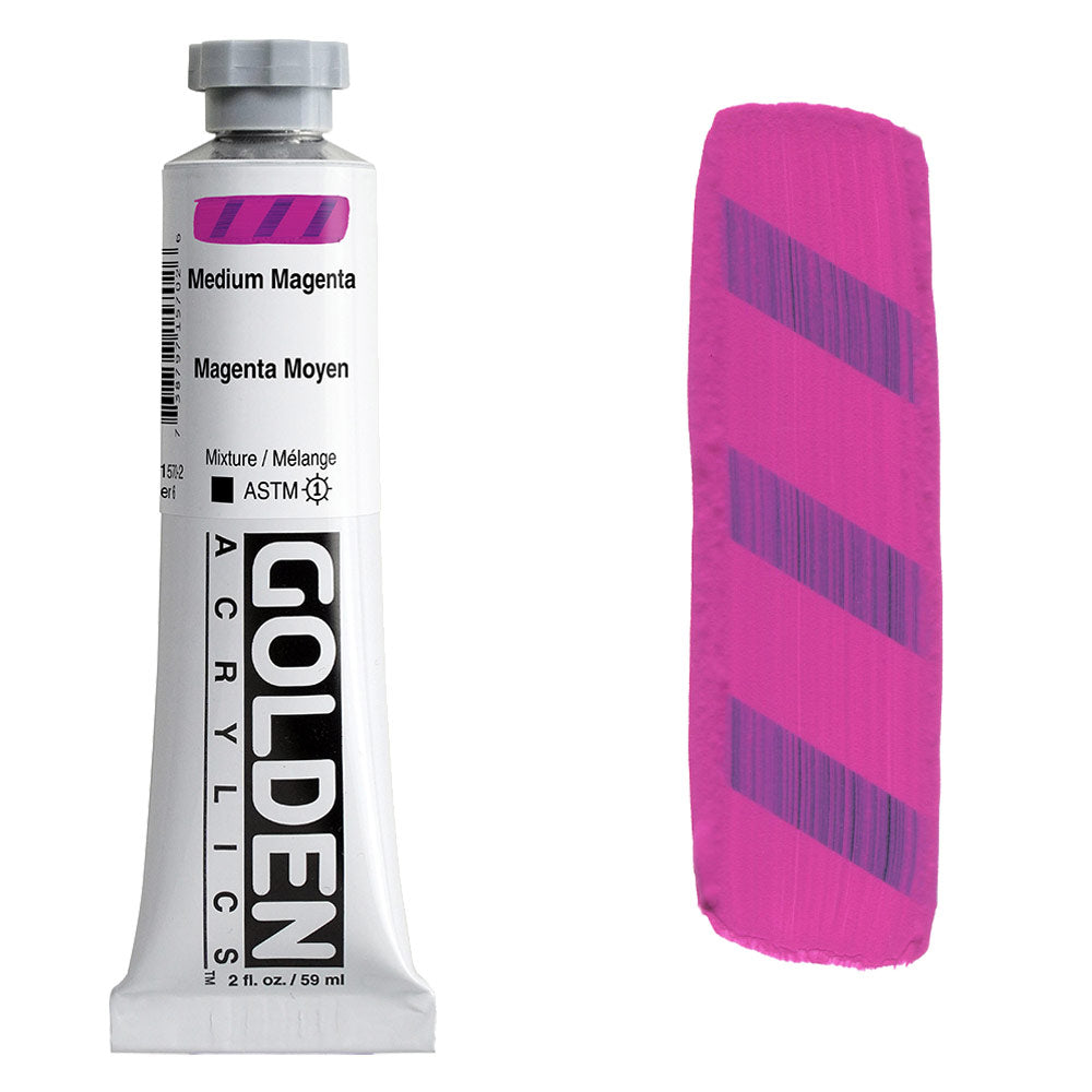 GOLDEN Heavy Body Acrylic 59ml S6 Medium Magenta