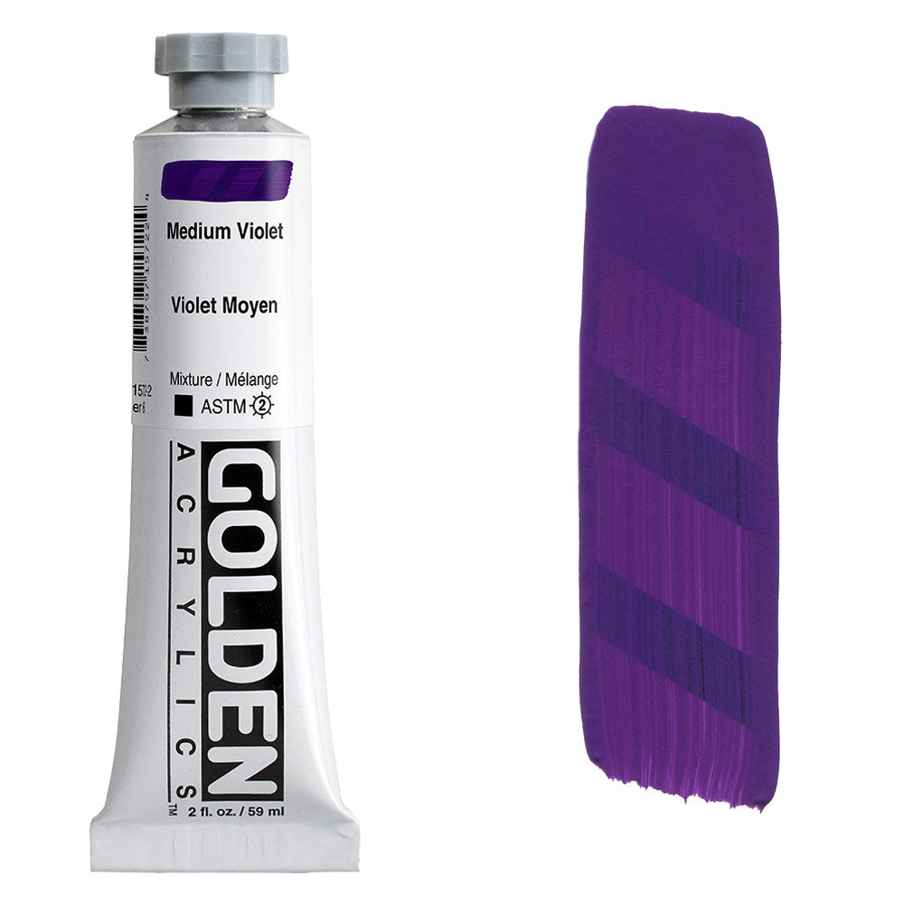 GOLDEN Heavy Body Acrylic 59ml S6 Medium Violet