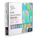 Mont Marte Acrylic Pastel Colours 24pc x 36ml
