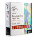 Mont Marte Acrylic Colour Pastel Colours 36pc x 36ml