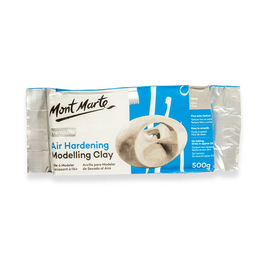 Mont Marte Air Hardening Modelling Clay 500g GREY Default Title