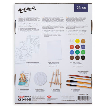 Mont Marte Art in a Box - Creative Kit - Abstract 23pc