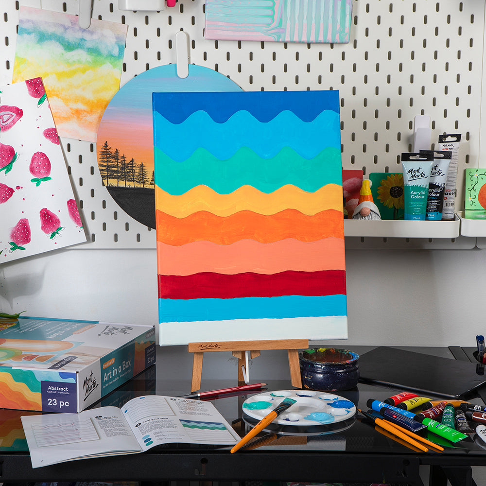 Mont Marte Art in a Box - Creative Kit - Abstract 23pc