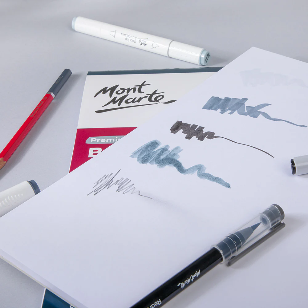 Mont Marte Bristol Paper Pad A4 250gsm 20 sheets