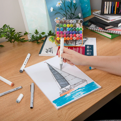 Mont Marte Bristol Paper Pad A4 250gsm 20 sheets