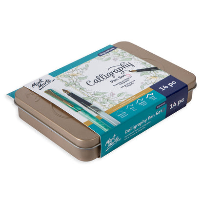 Mont Marte Calligraphy Pen Set 14pc