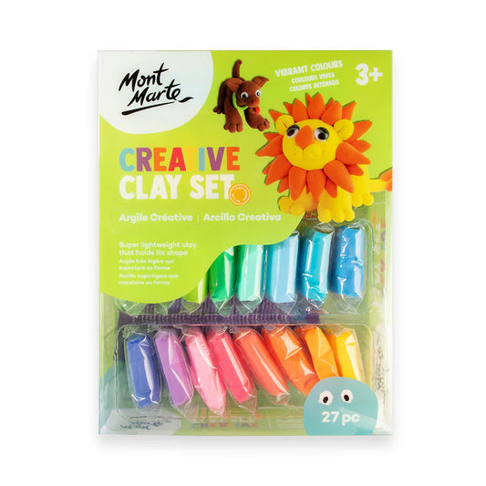Mont Marte Creative Clay Set 27pc Default Title