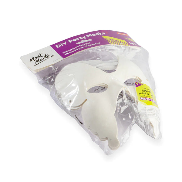 Mont Marte DIY Party Masks 4 pc - Butterfly