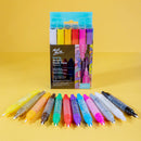 Mont Marte Acrylic Paint Pens Dual Tip Fine-Broad 12pc