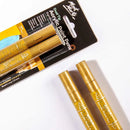 Mont Marte Acrylic Paint Pens Dual Tip Gold 2pc