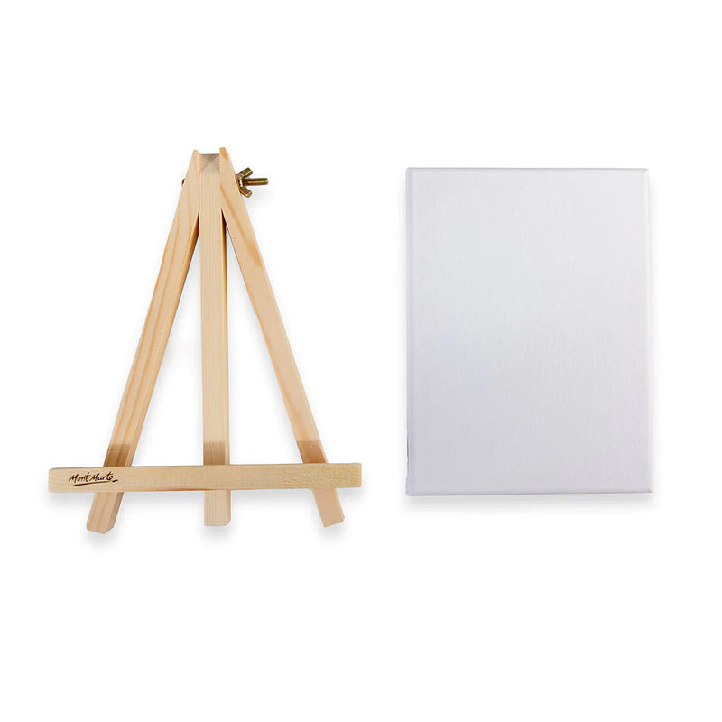 Mont Marte Easel with Canvas 15x20cm - Small