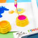 Mont Marte Kids Colour Finger Paints 4pce w/stamp