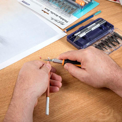 Mont Marte Hobby Knife Set SK5 Blades 13pce