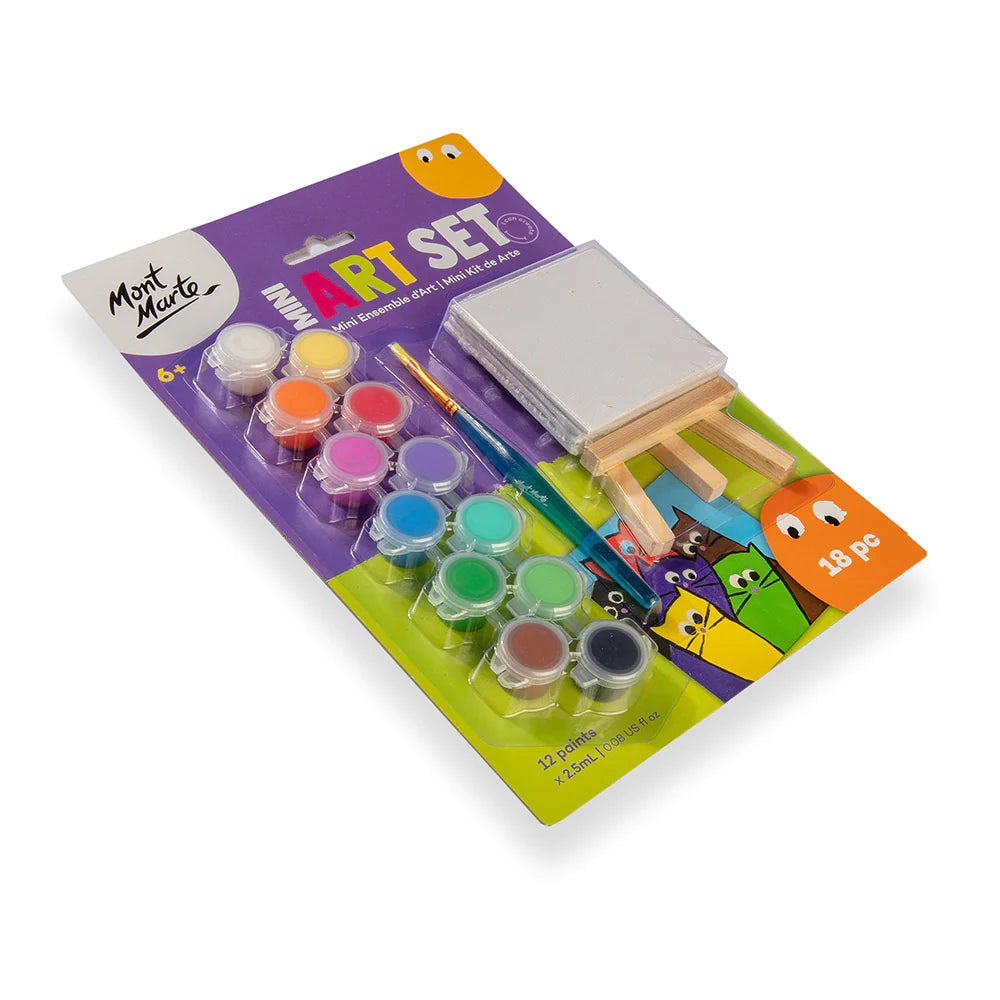 Mini Drawing Set Mont Marte Mini Art Set 18pc – Art Shed Brisbane