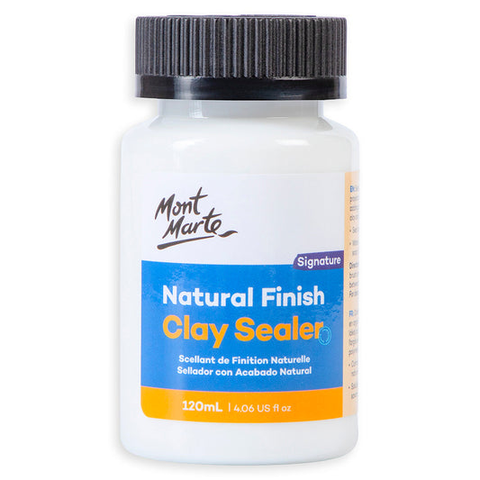 Mont Marte Natural Finish Clay Sealer 120ml Default Title