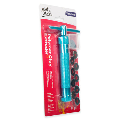 Mont Marte Anodised Aluminium Clay Extruder 22pc