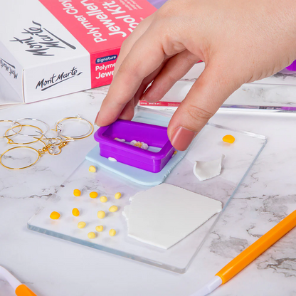 Mont Marte Polymer Clay Jewellery Tool Kit 110pc