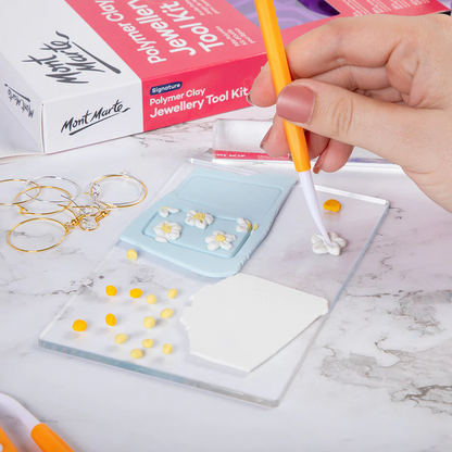Mont Marte Polymer Clay Jewellery Tool Kit 110pc