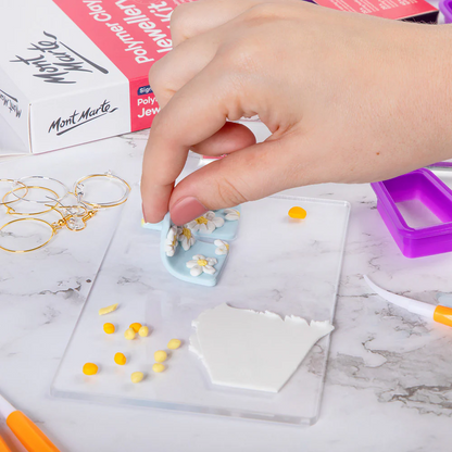 Mont Marte Polymer Clay Jewellery Tool Kit 110pc
