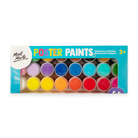 Mont Marte Poster Paint Set 24pc x 20ml Default Title