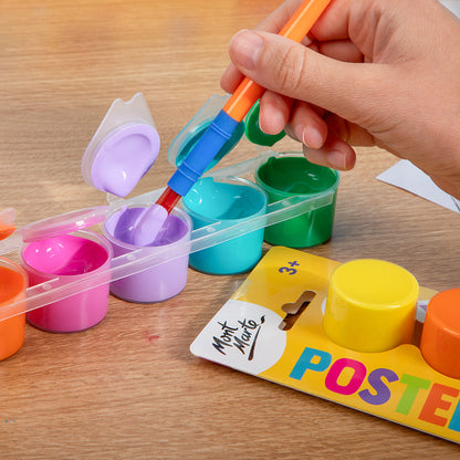 Mont Marte Poster Pots 6pc x 15ml - Pastels