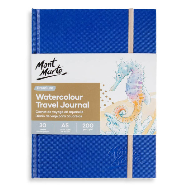 Mont Marte Watercolour Travel Journal A5 200gsm