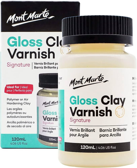 Mont Marte Clay Varnish Gloss 120ml Default Title