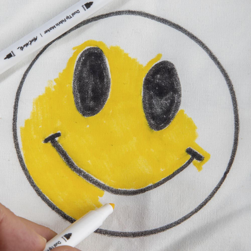 Mont Marte Dual Tip Fabric Markers 24pc