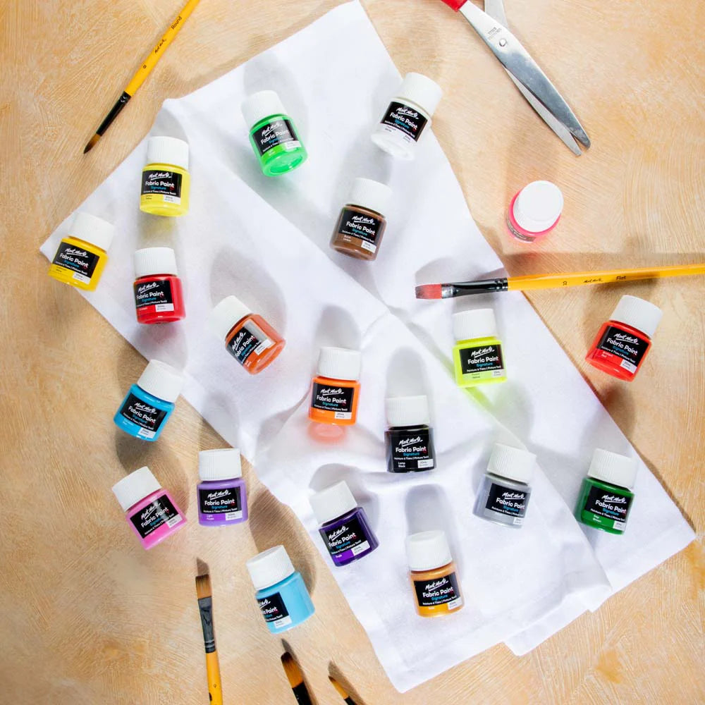 Mont Marte Fabric Paint Set 20pc x 20ml