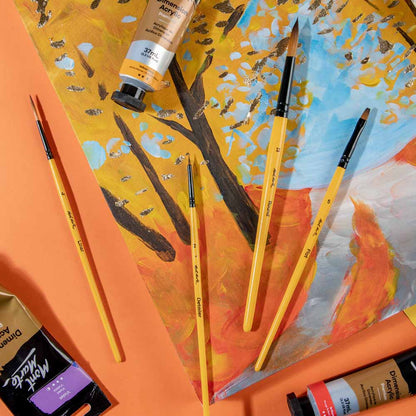 Mont Marte Gallery Series Brush Set Acrylic 4pce No.9