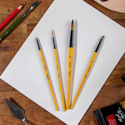 Mont Marte Gallery Series Brush Set Acrylic 4pce No.9