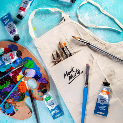 Mont Marte Heavy Duty Calico Artists Apron