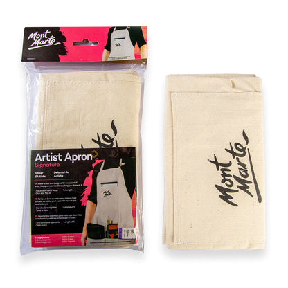 Mont Marte Heavy Duty Calico Artists Apron