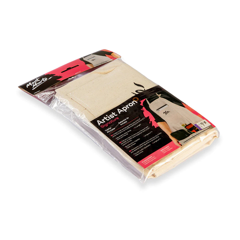 Mont Marte Heavy Duty Calico Artists Apron